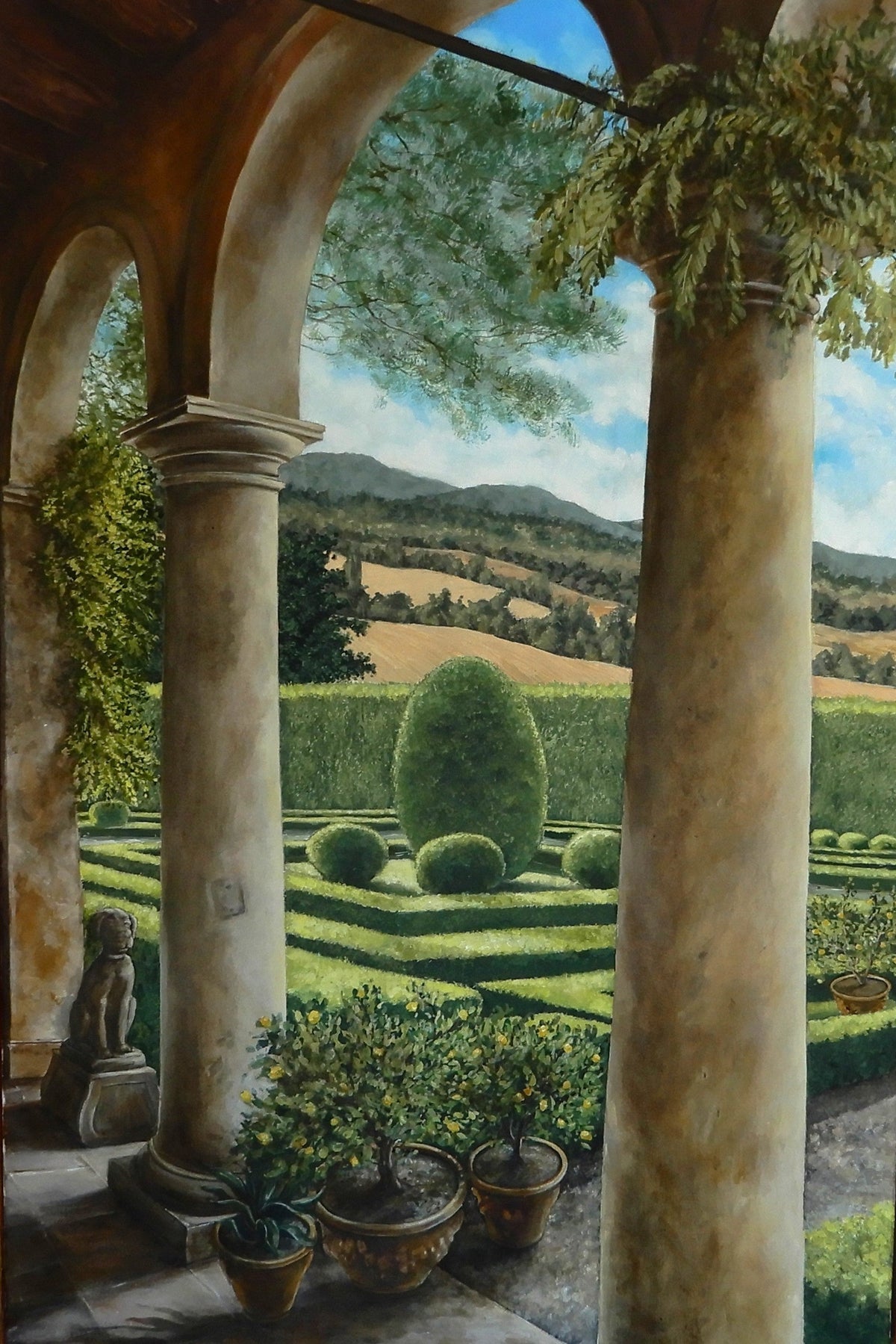 Quadro Originale, Sotto le Arcate di Lorenzo Usicco,