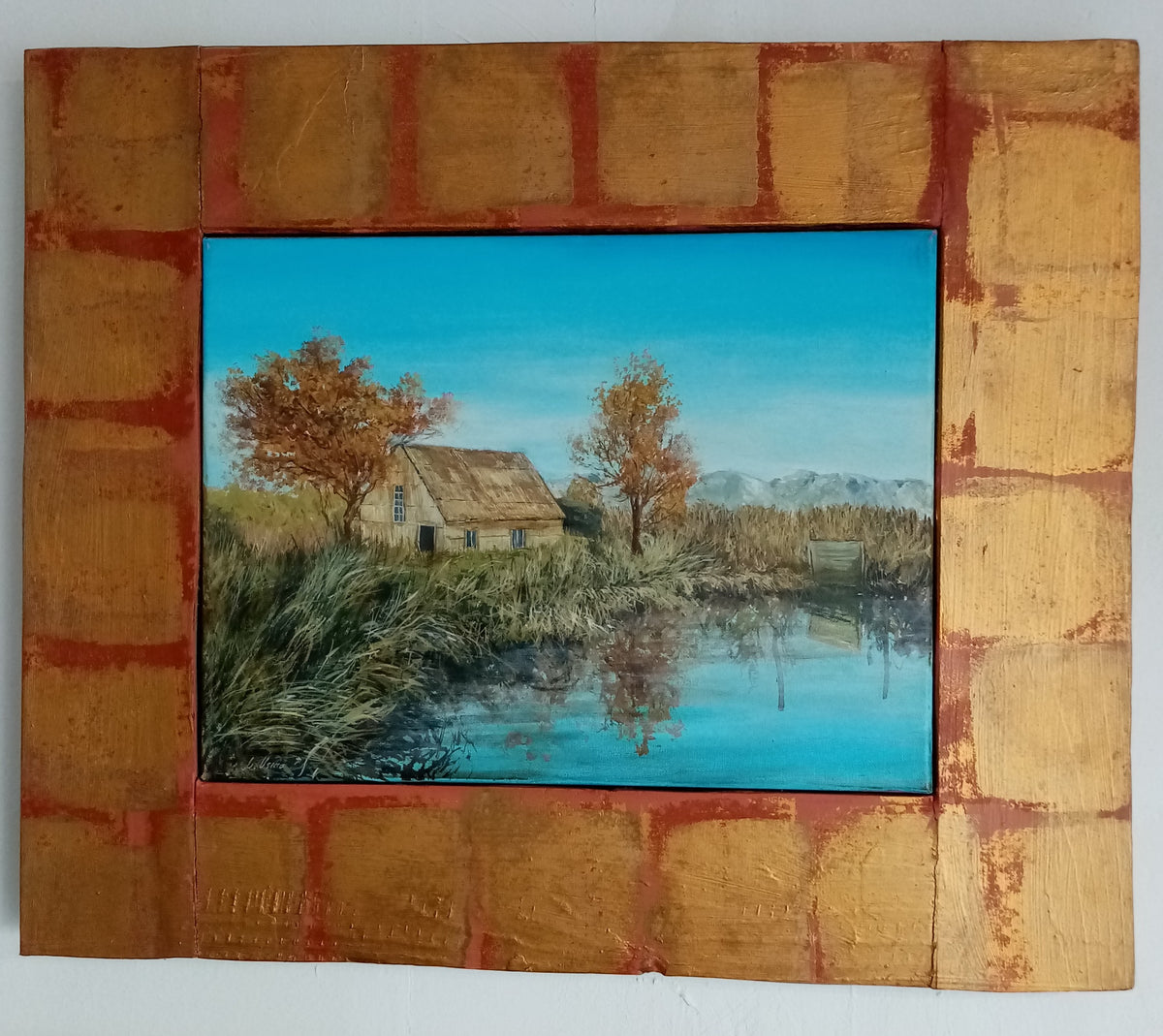 The Mountains – Original Painting by Lorenzo Usicco | Oil and Acrylic on Canvas